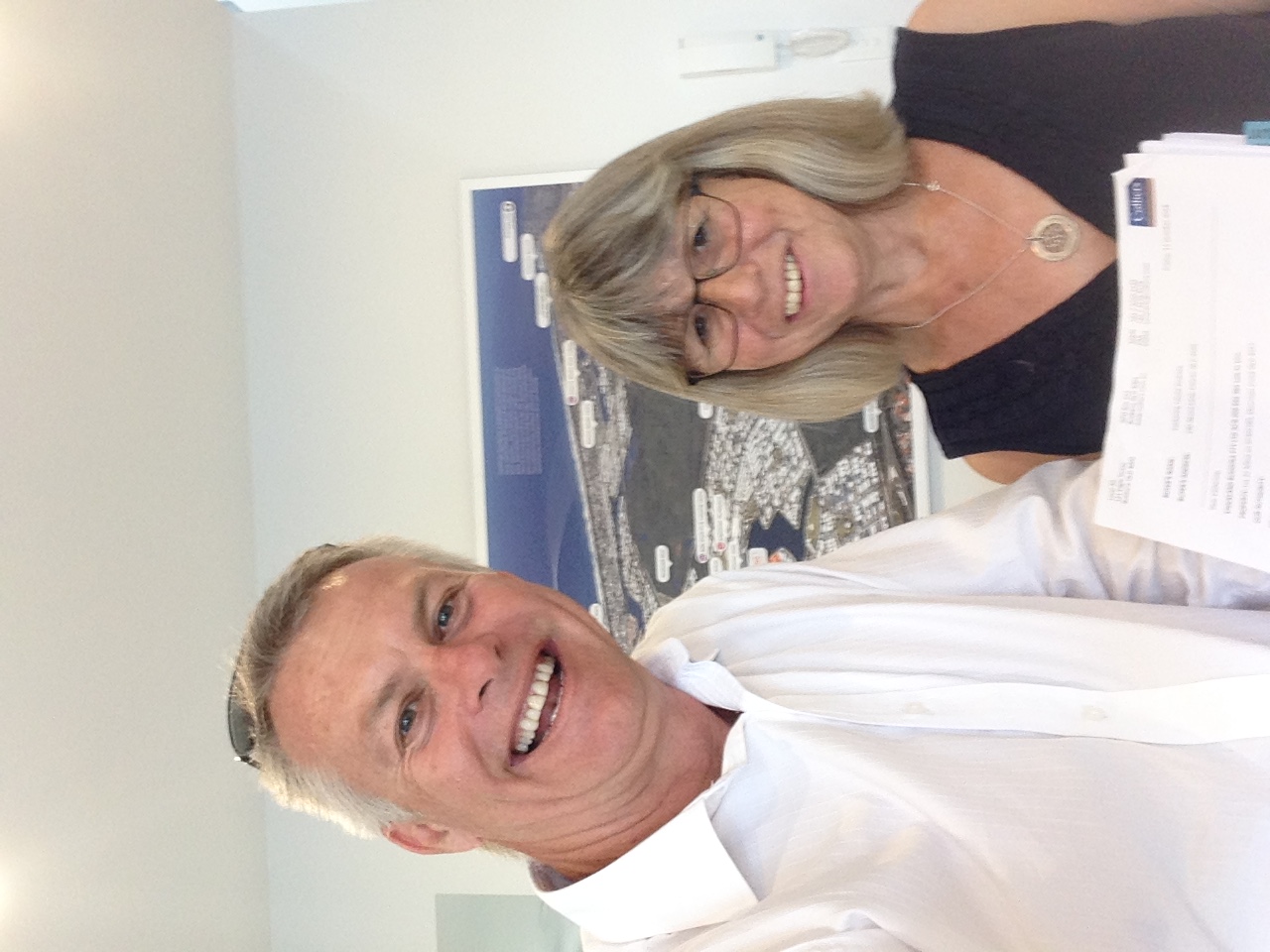 New home owners at handover